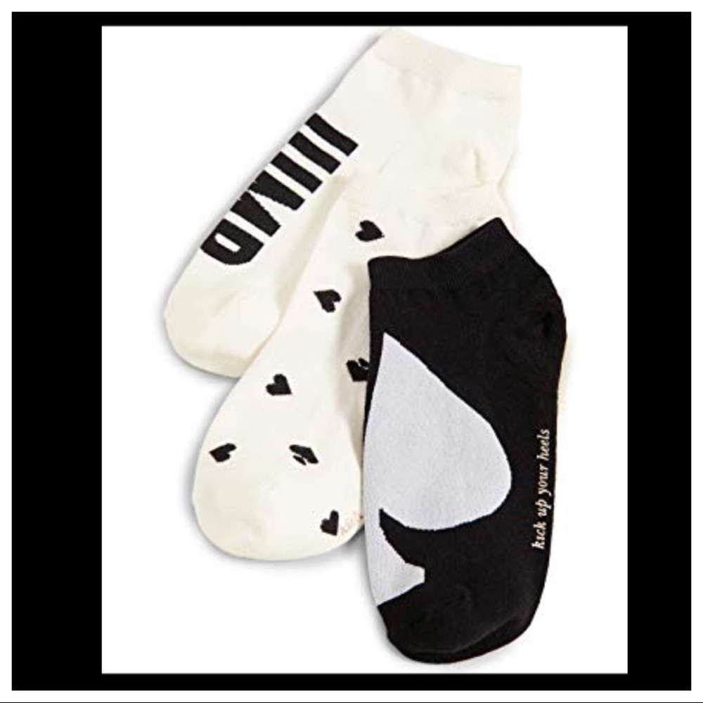 NWT Kate Spade No Show Socks